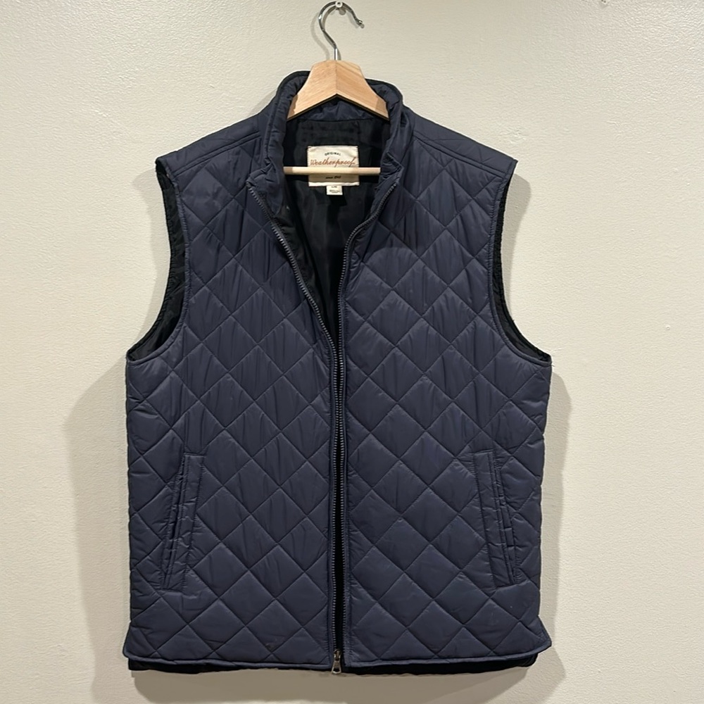 Dark Blue Down Vest